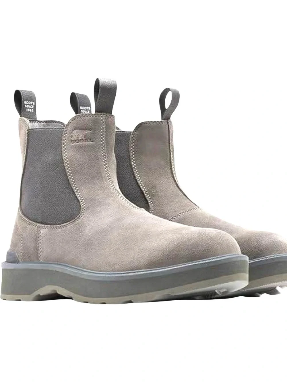 Sorel Men's Hi-Line Waterproof Chelsea Boots – Charcoal Grey Size 12